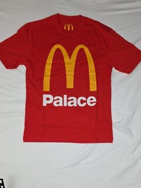 Palace x McDonald's Red Graphic Tee Medium
